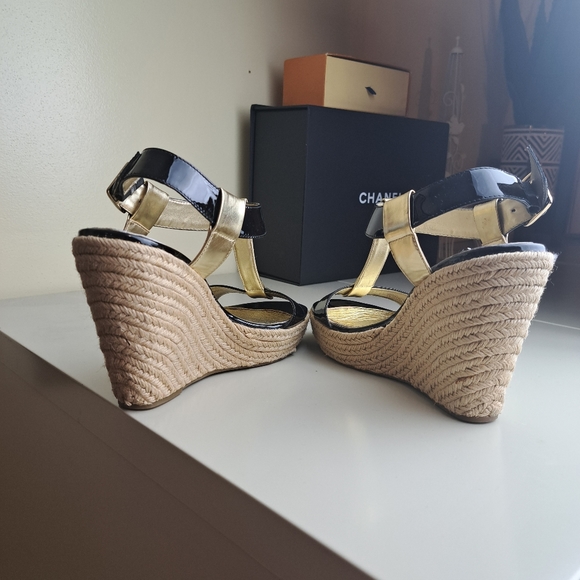 Isola espadrilles wedges 8.5 - Picture 6 of 9